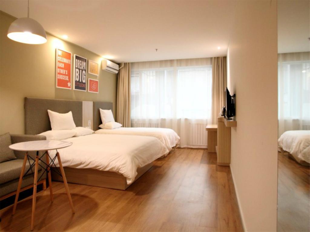 Hanting Hotel Tianjin Binjiang Road מראה חיצוני תמונה